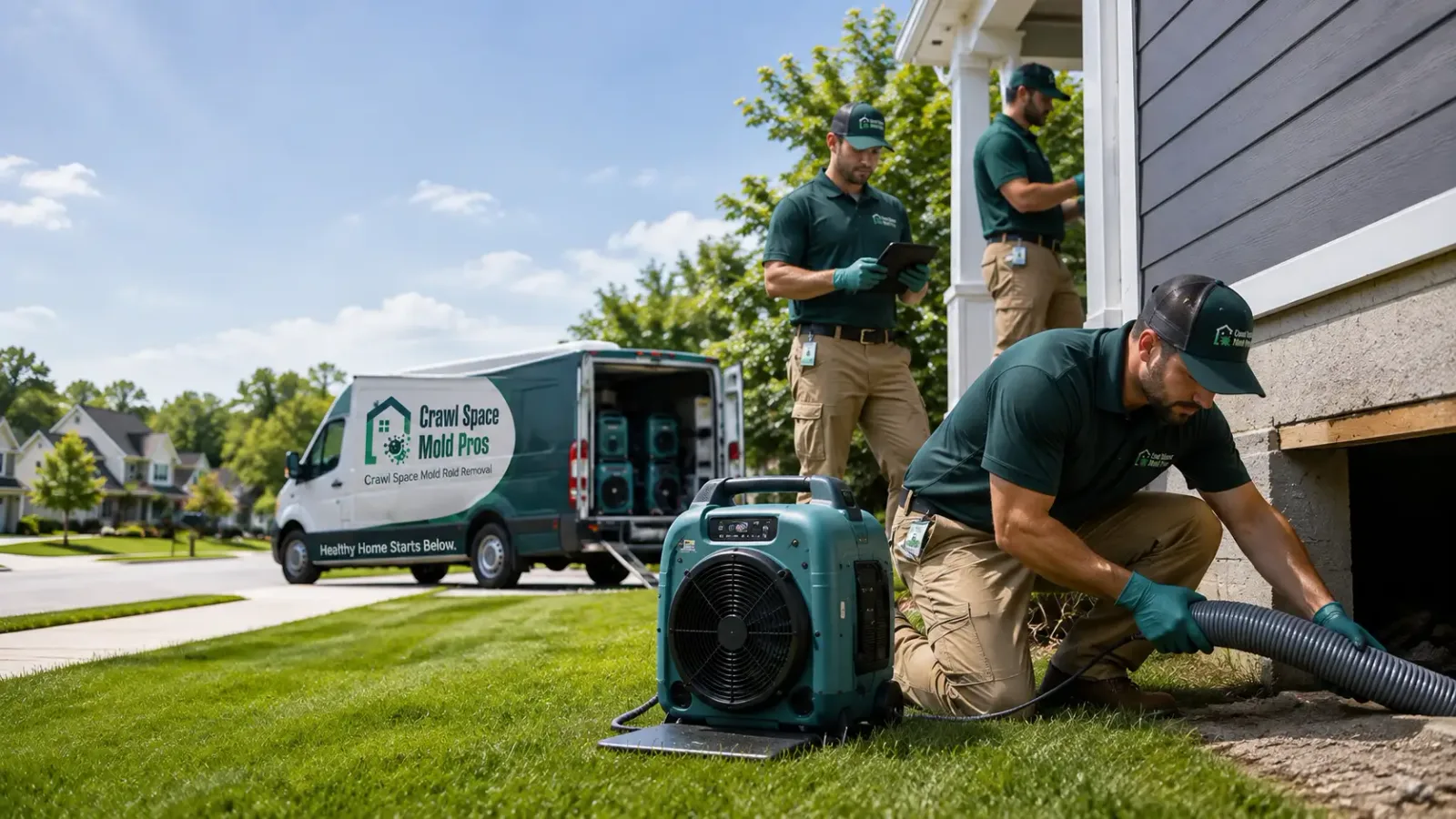 Crawl Space Mold Removal in Lime Springs, IA